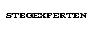 Stegexperten logotyp i sidfoten